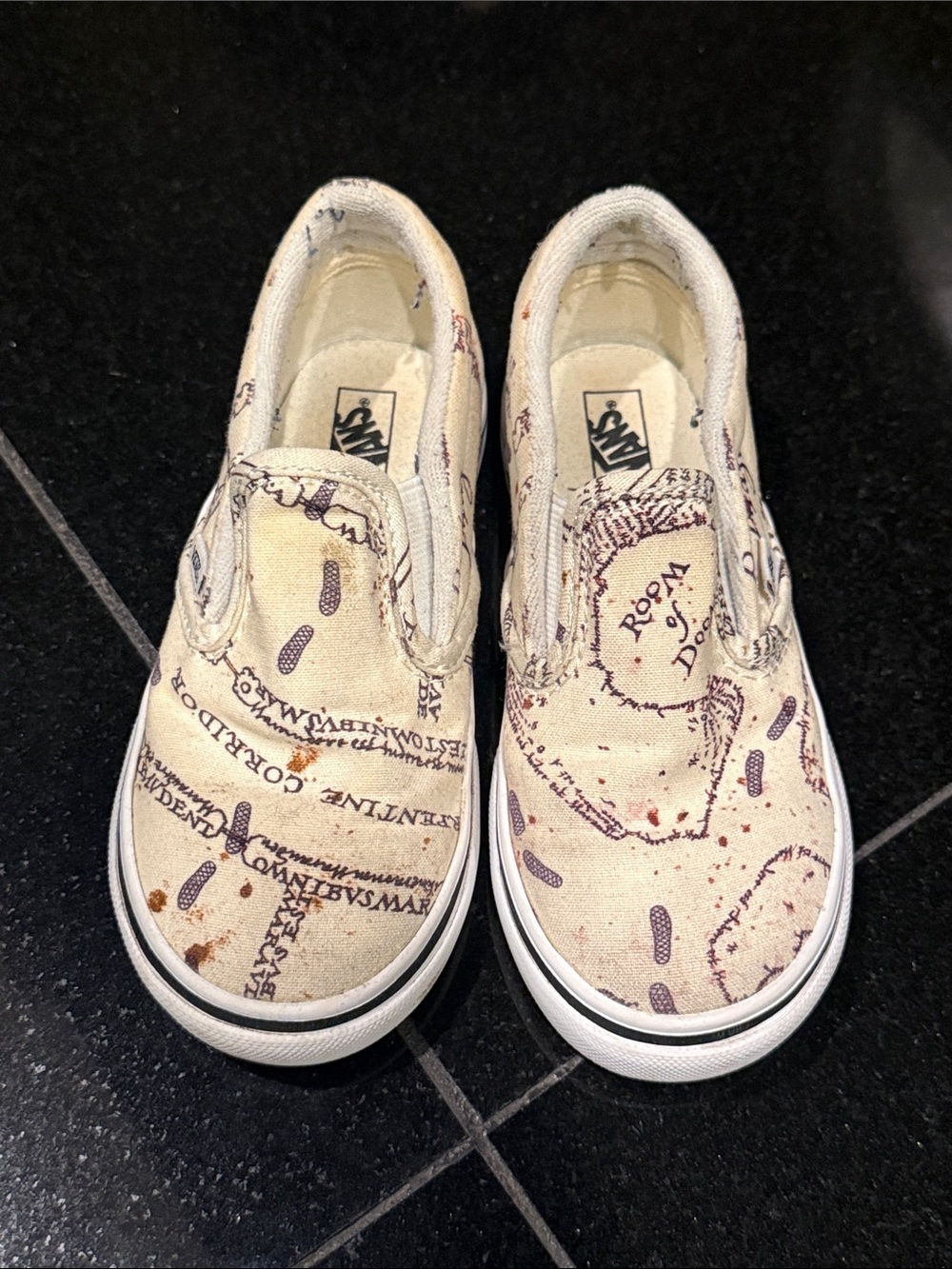 Vans Kids Slip-On Sneakers Harry Potter